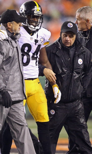 Steelers rule out Antonio Brown for Sunday's game vs. Broncos